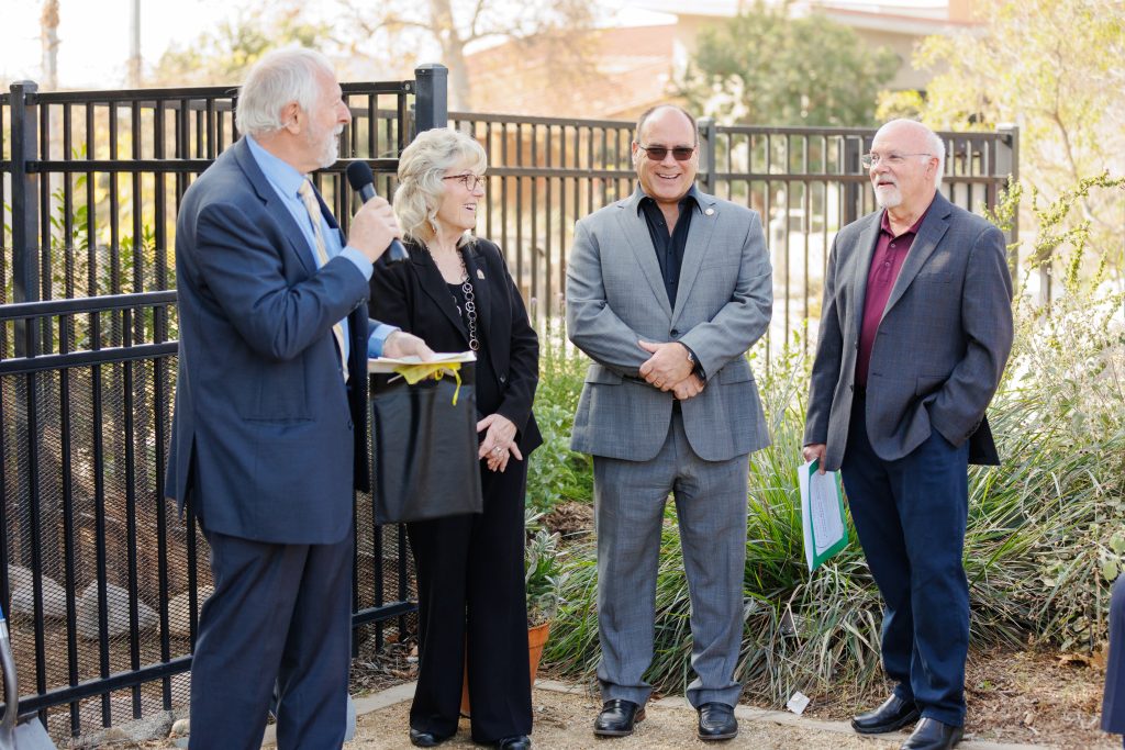 Mayor Velto, Mayor Eulla, Supervisor Hagman, and Council member Rogers