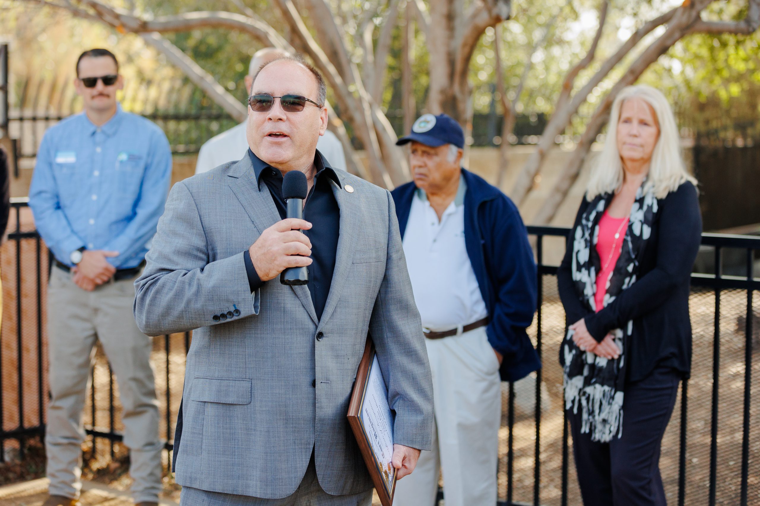 Supervisor Hagman speaking